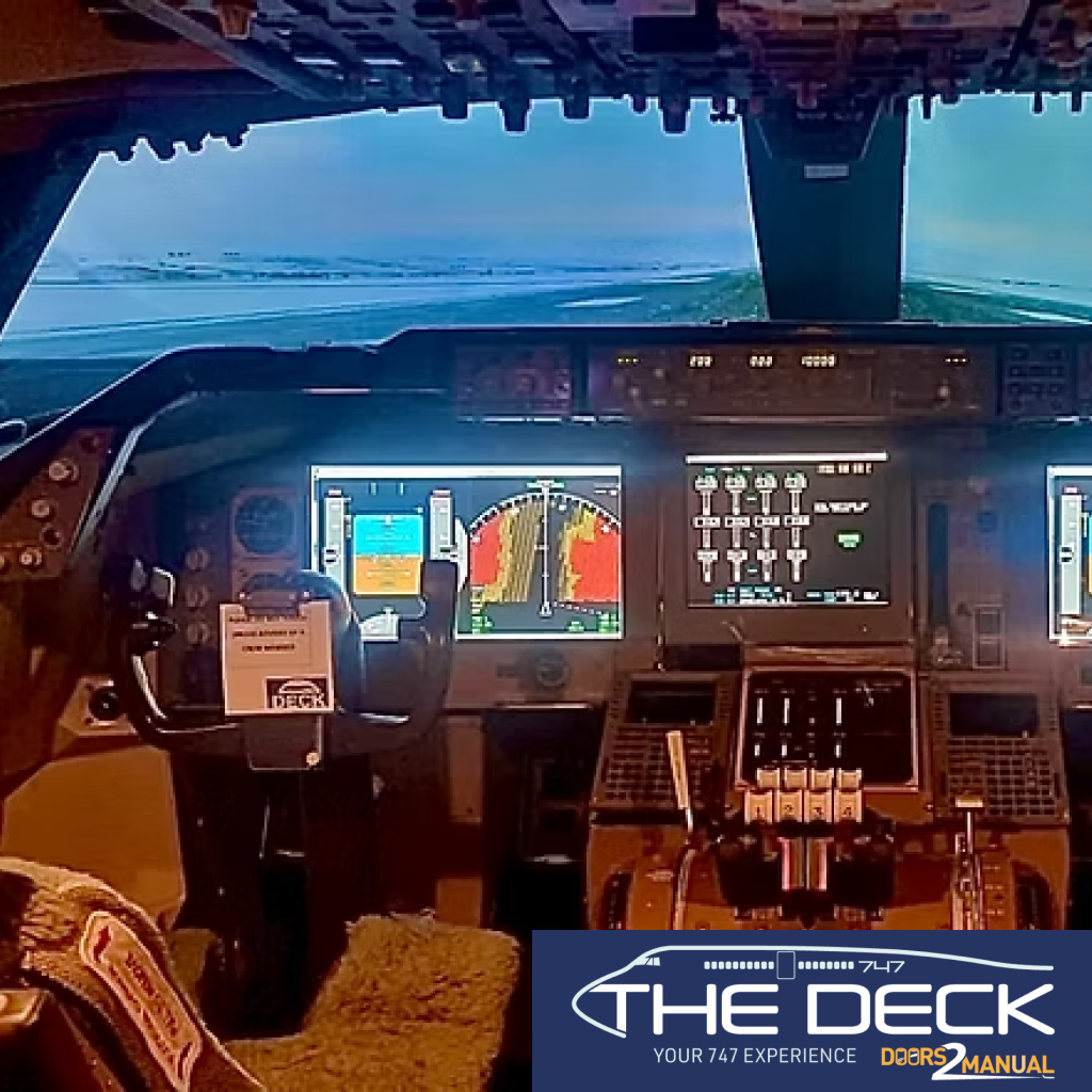 Ams Deck747 Flight Sim Manchester Main